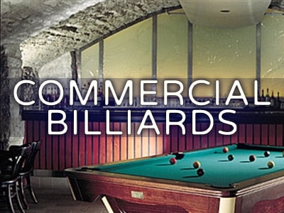 SLP Commercial Billiards | St. Lawrence Pools, Hot Tubs, Fitness, Billiards & Patio