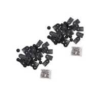 PLASTIC FASTENERS SET OF 10