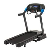 sideview of Horizon 7.0AT Studio Series Folding Treadmill